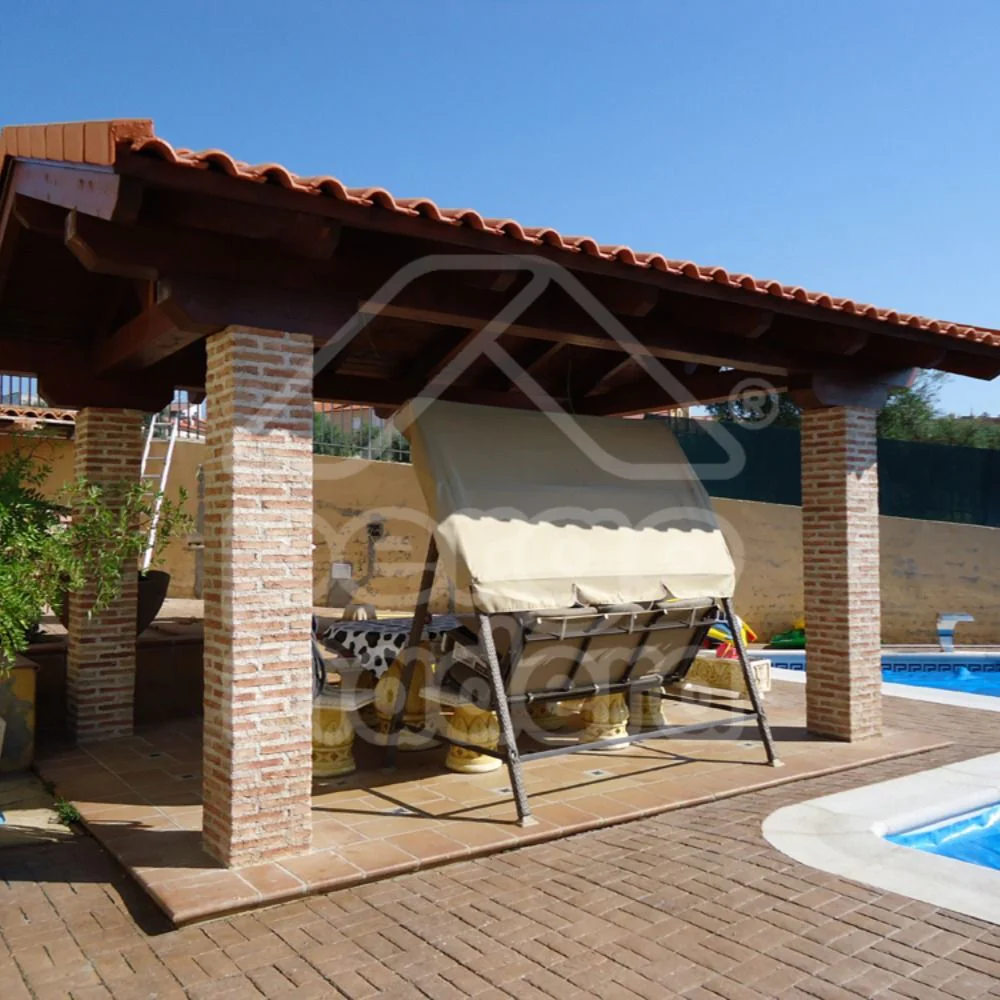 precio de hacer una pergola a 2 aguas