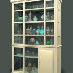 hacer muebles de cristal