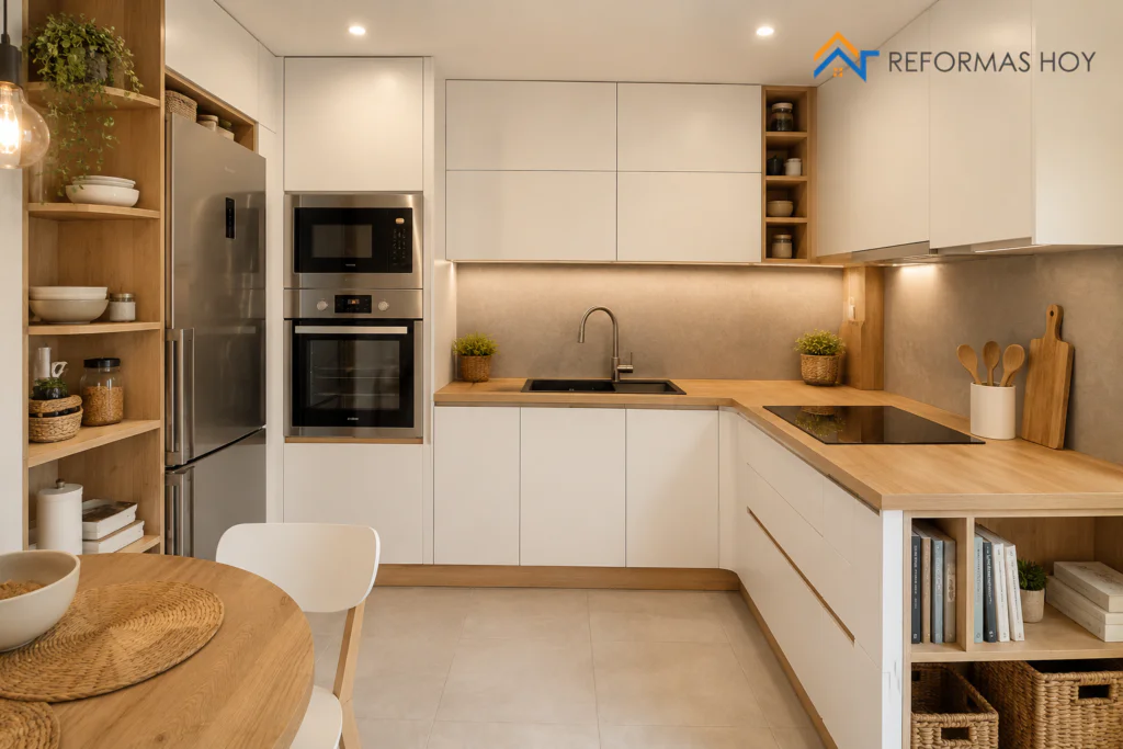 Cocinas baratas con montaje incluido Madrid
