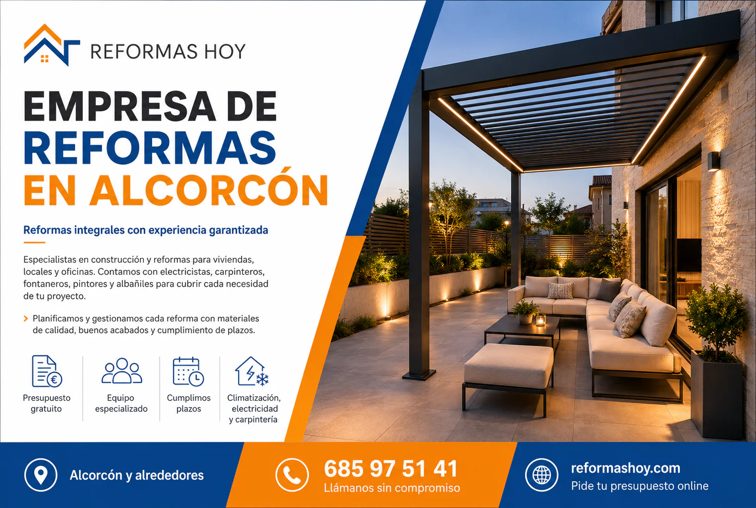 Empresa de reformas en Alcorcón
