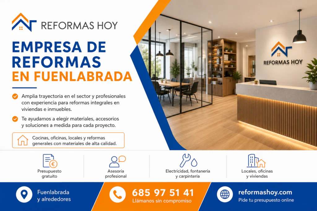Empresa de reformas en Fuenlabrada