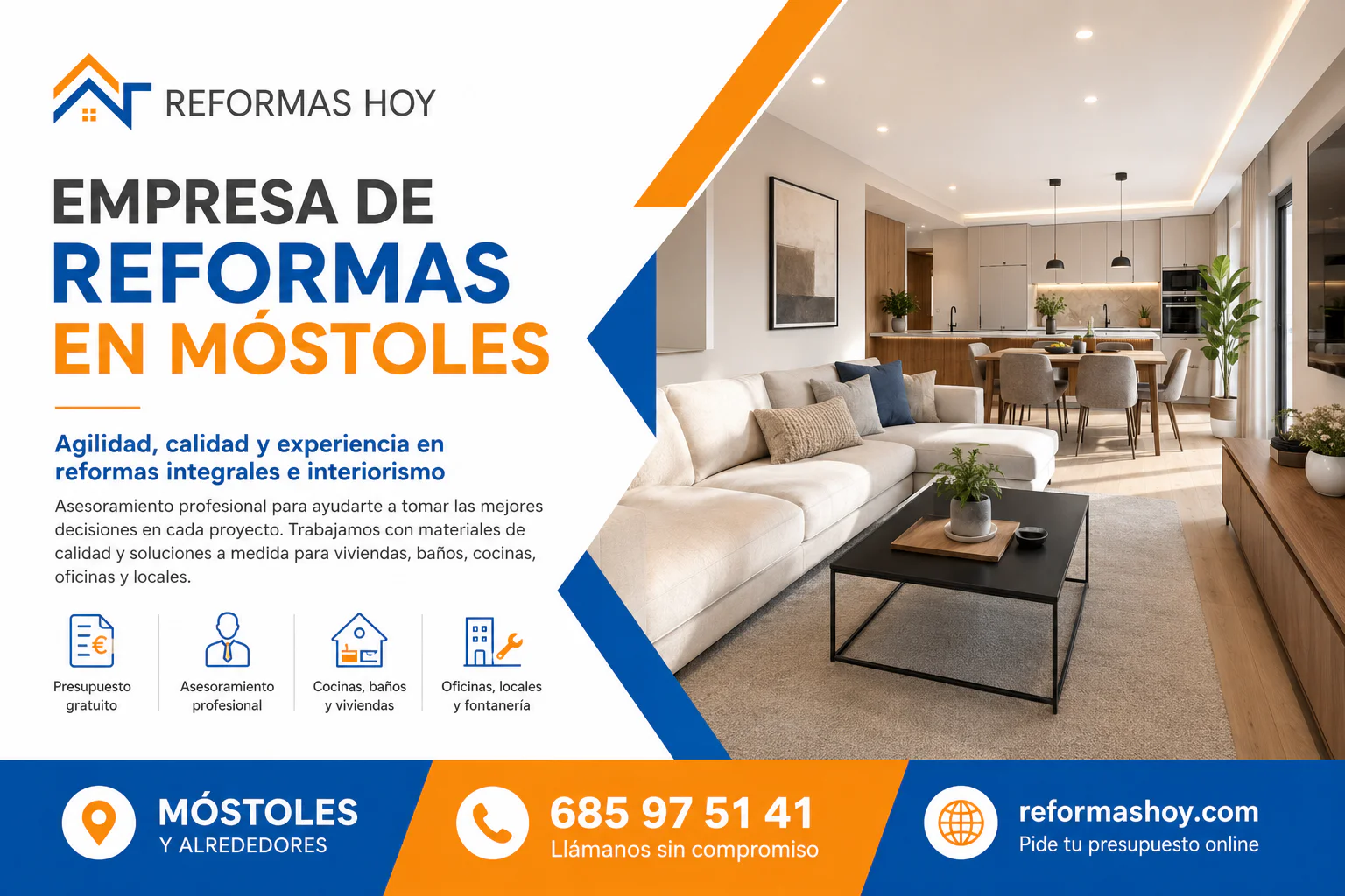 Empresa de reformas en Móstoles