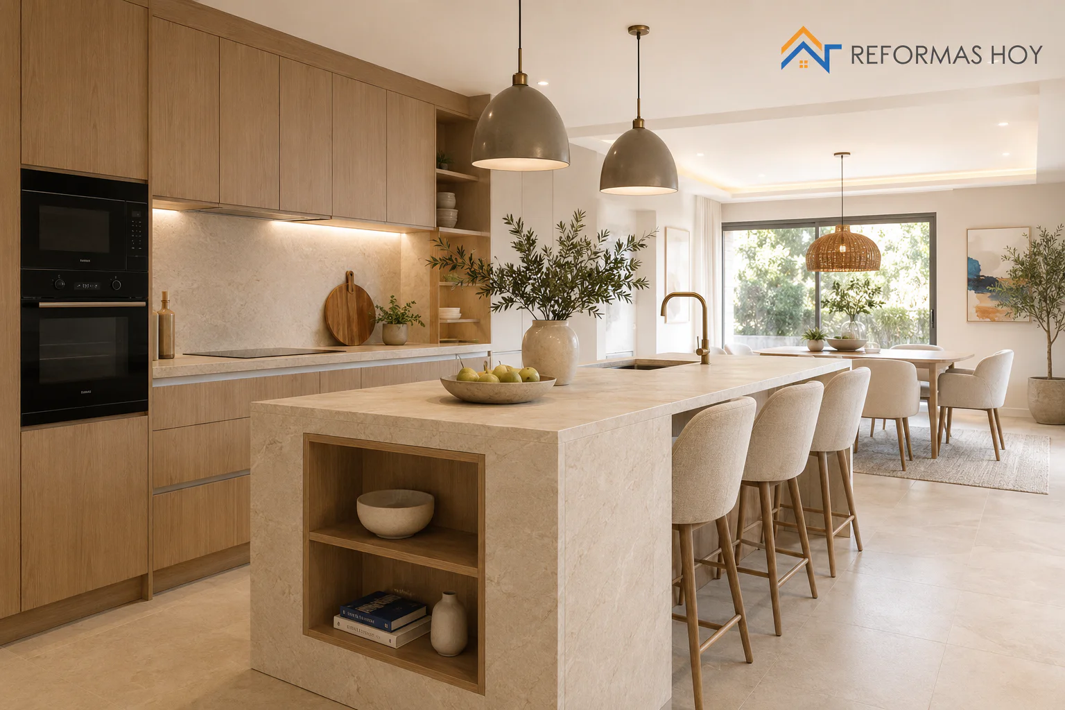 Reformar cocina Madrid moderna