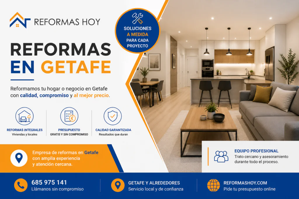 Reformas Getafe viviendas