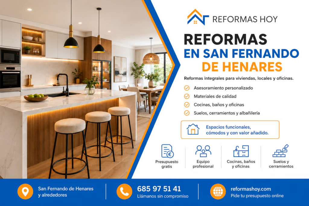 Reformas San Fernando de Henares