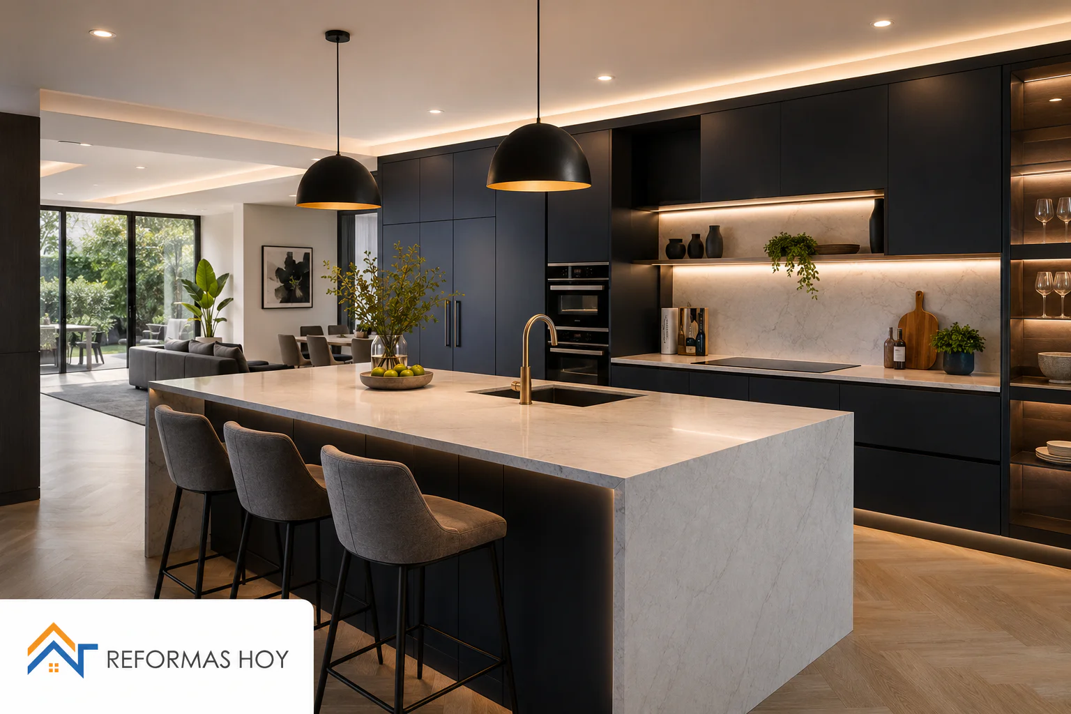 Reformas de cocinas Madrid modernas