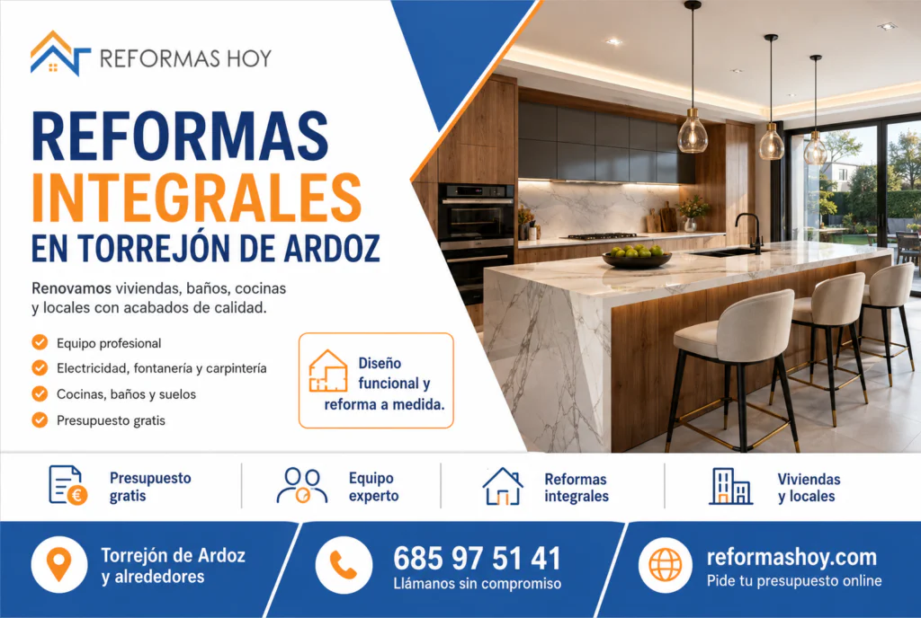 Reformas integrales en Torrejón de Ardoz